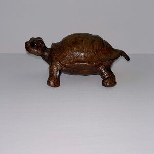 Paper Mache Brown Tortoise home decor